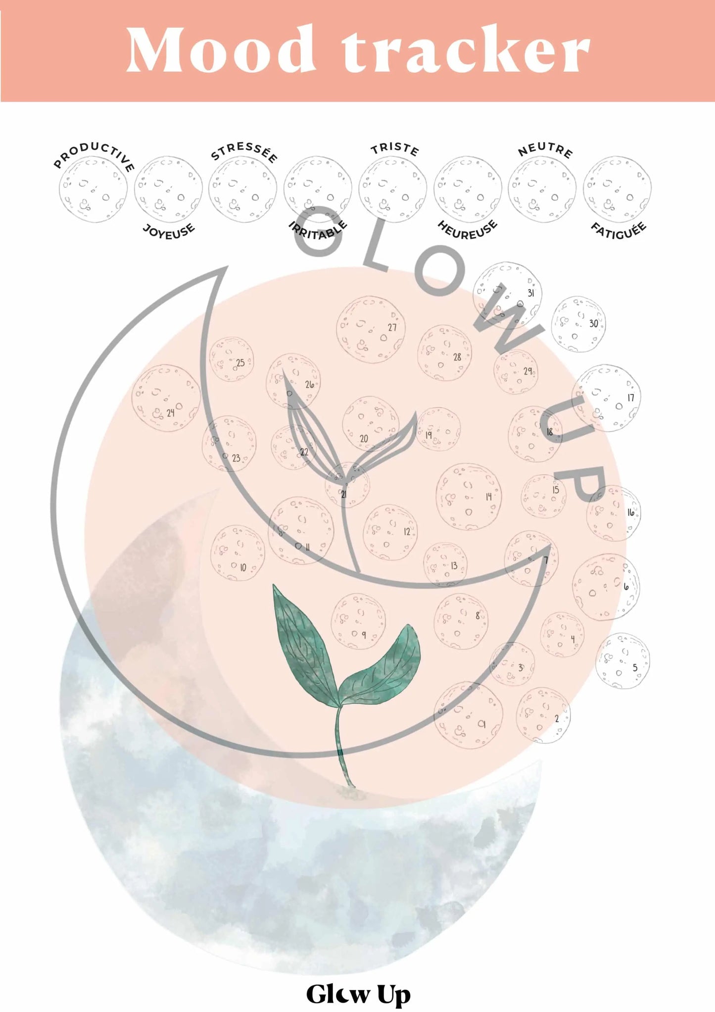 Mood Tracker glowup.shop2