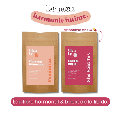 Pack déséquilibre hormonal & libido