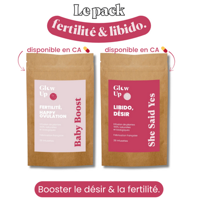 Pack Fertilité et libido