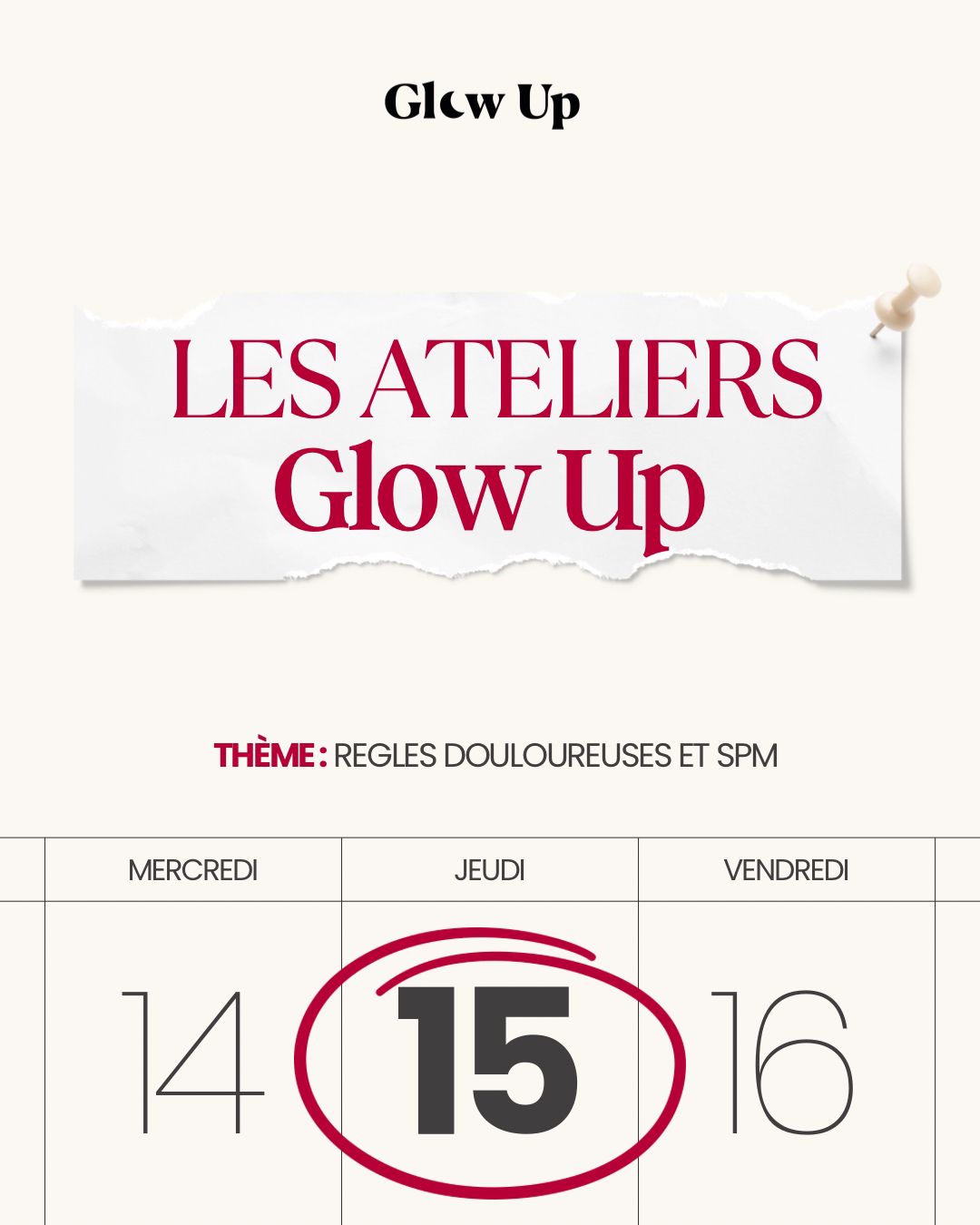 LES ATELIERS GLOW UP