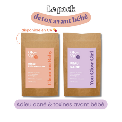 Pack Détox avant bébé